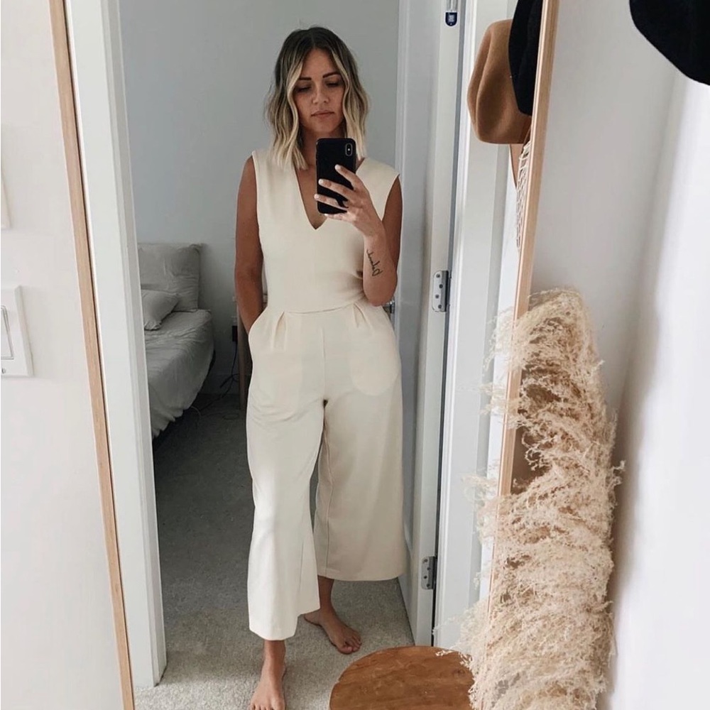 LEZÉ the Label Monterey Jumpsuit - Butter, NWT